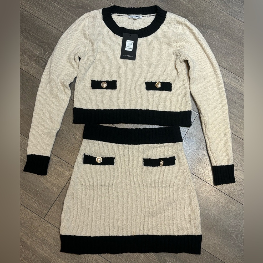 Fashion nova sweater set